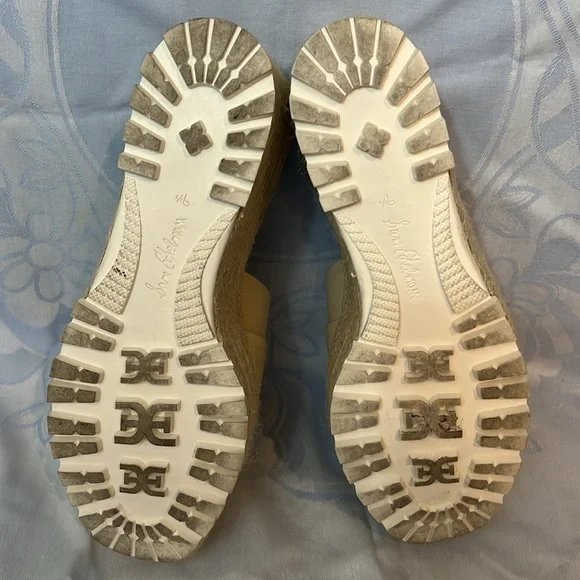 Sam Edelman Livi Espadrille Wedge Slide Sandal Size 9.5 - Picture 5 of 6